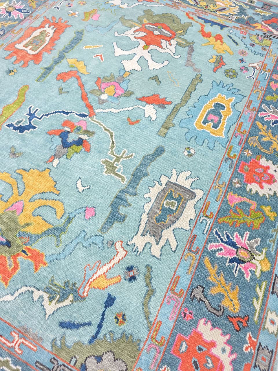 Fitz Modern Oushak Rug