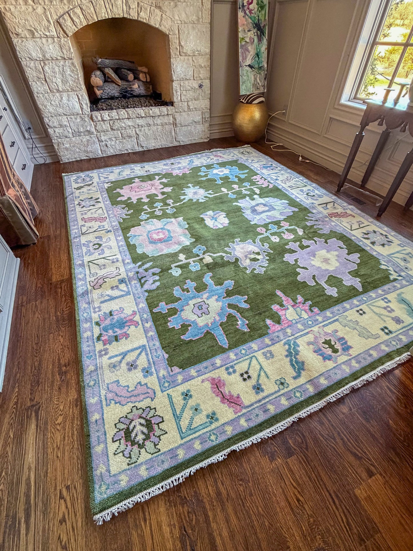Flora Modern Oushak Rug