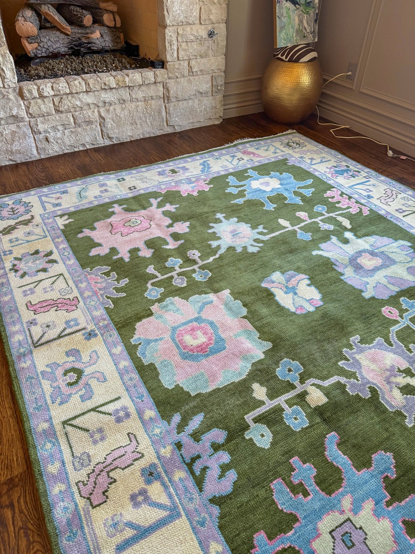 Flora Modern Oushak Rug
