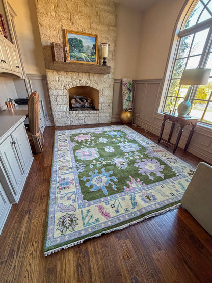 Flora Modern Oushak Rug