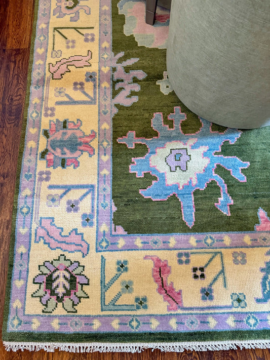 Flora Modern Oushak Rug
