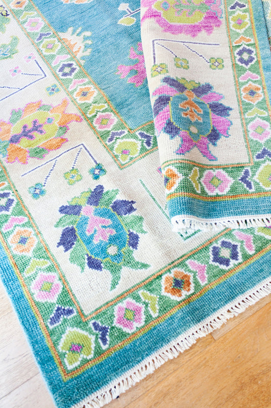 Blue Multi-Color Area Rug